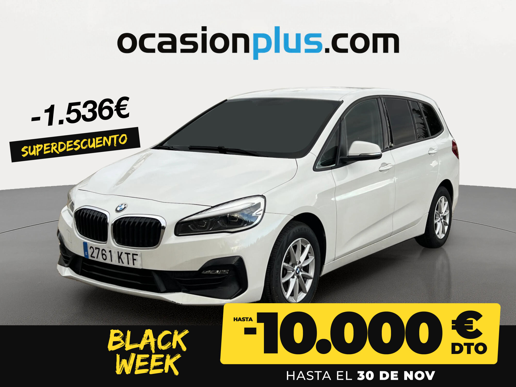 BMW Serie 2 (216d Gran Tourer 85 kW (116 CV)) en Madrid