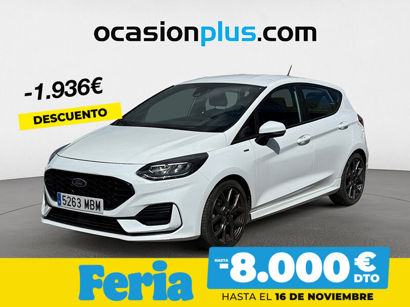 FORD Fiesta (1.0 EcoBoost MHEV ST-Line 92 kW (125 CV)) en Madrid