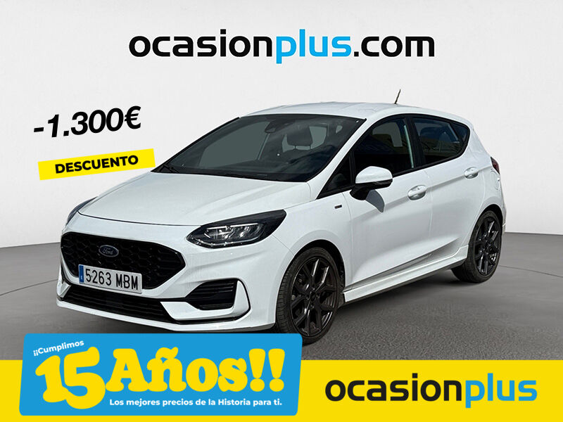 FORD Fiesta (1.0 EcoBoost MHEV ST-Line 92 kW (125 CV)) en Madrid