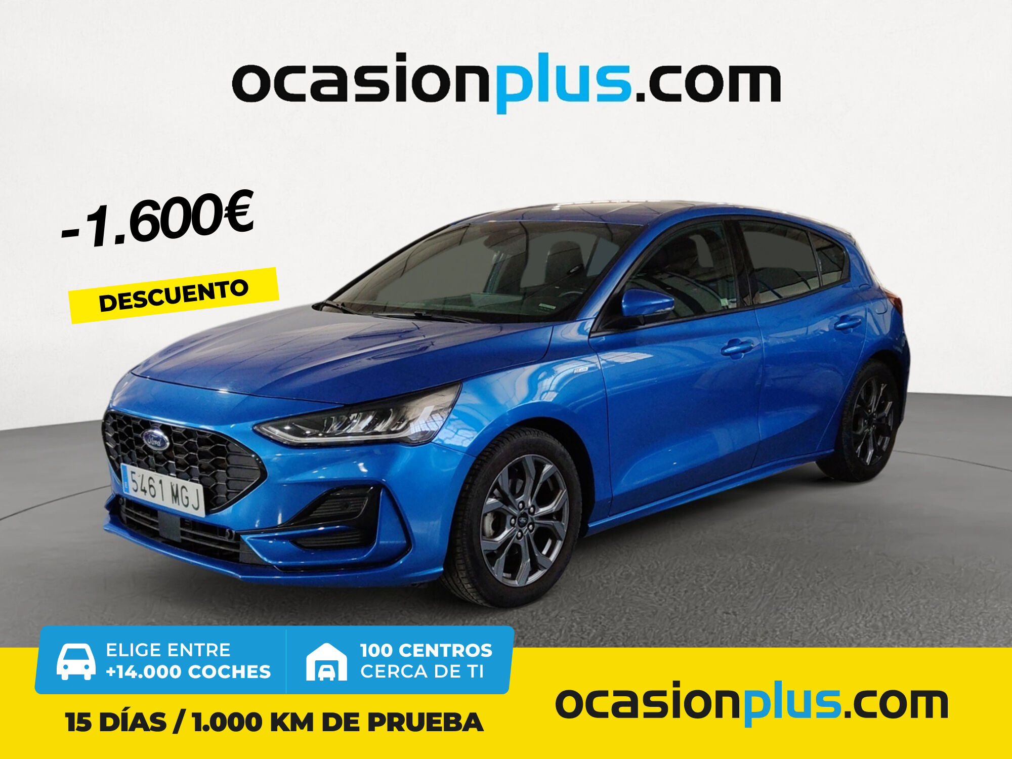 FORD Focus (1.0 Ecoboost MHEV ST-Line 92 kW (125 CV)) en Madrid