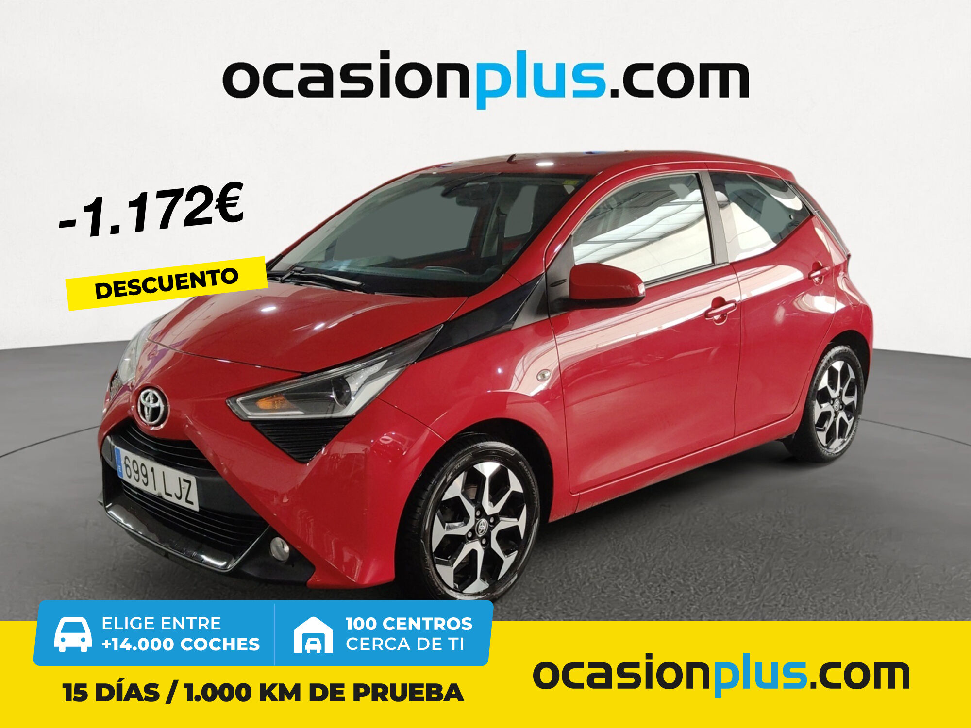 TOYOTA Aygo (1.0 70 x-play 53 kW (72 CV)) en Madrid