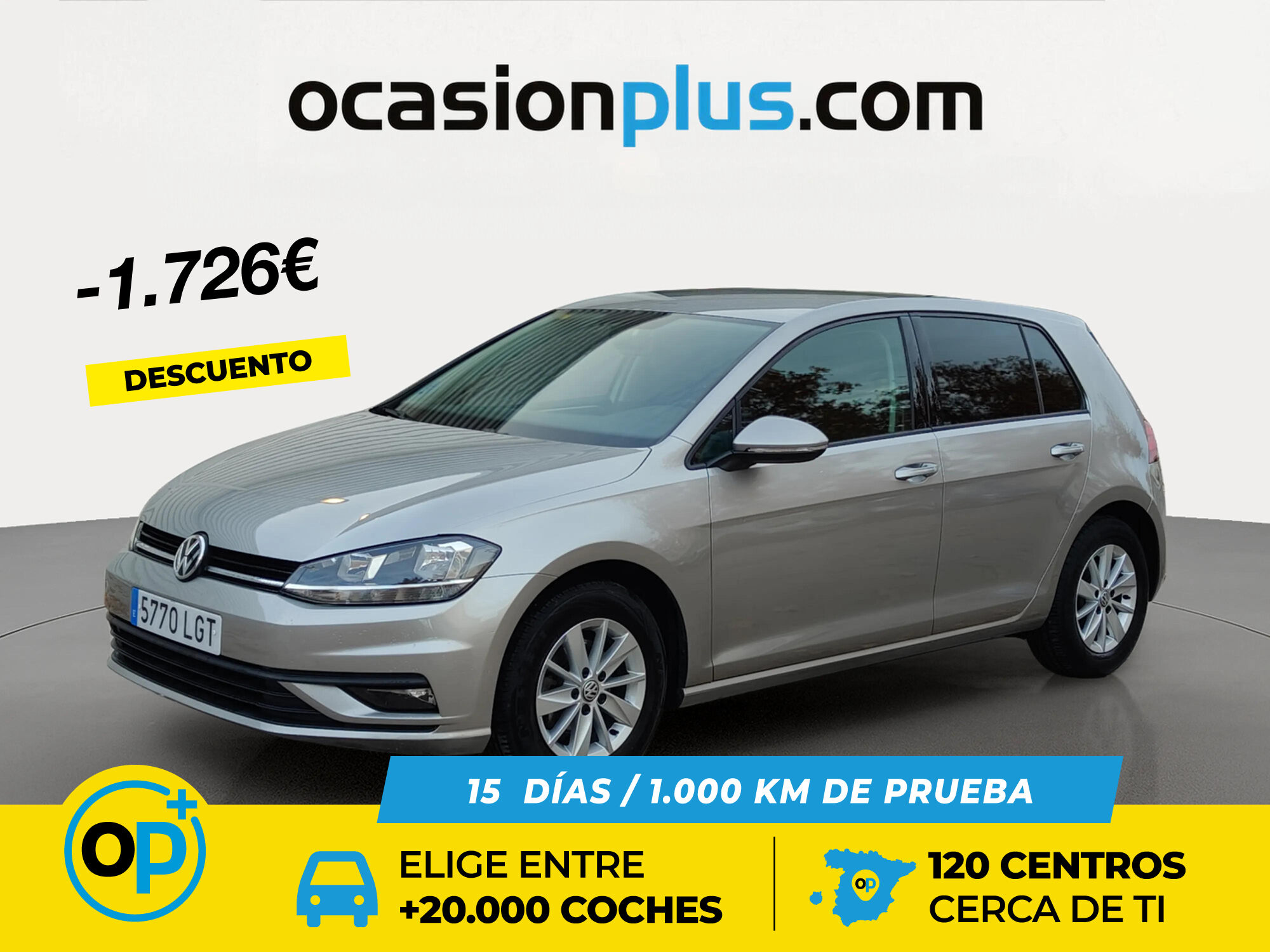 VOLKSWAGEN Golf (Business 1.0 TSI 85 kW (115 CV)) en Madrid