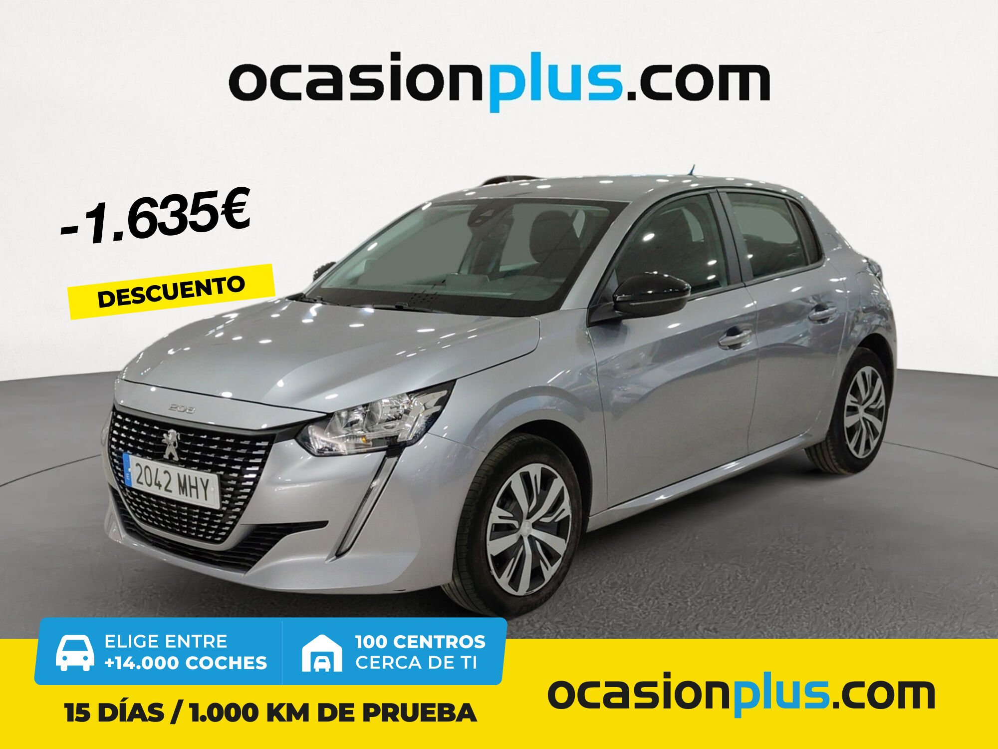 PEUGEOT 208 (PureTech 100 Active Pack EAT8 75 kW (100 CV)) en Madrid