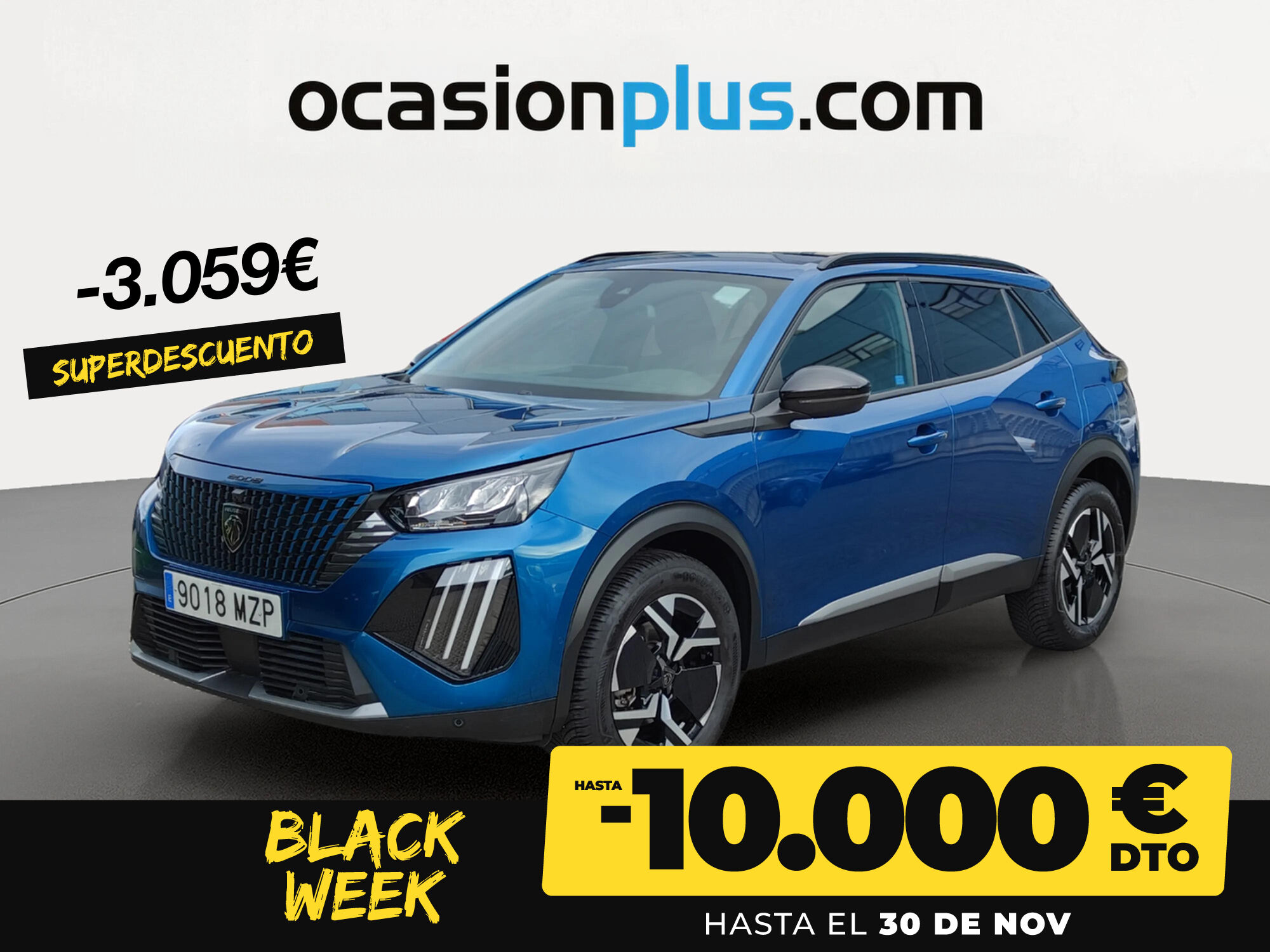 PEUGEOT 2008 (Allure Hybrid eDCS6 100 kW (136 CV)) en Madrid