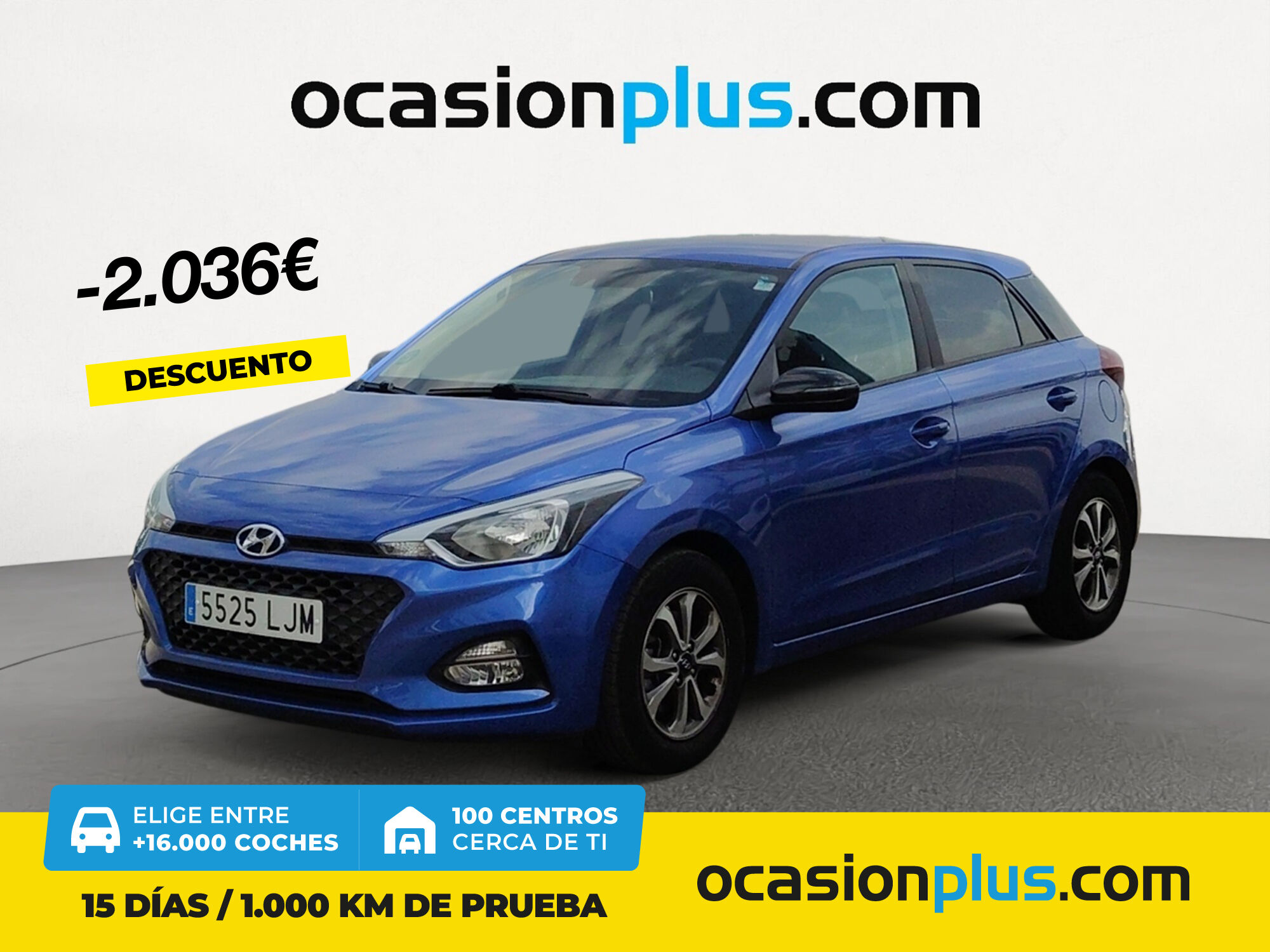 HYUNDAI i20 (1.0 TGDI Klass 74 kW (100 CV)) en Madrid