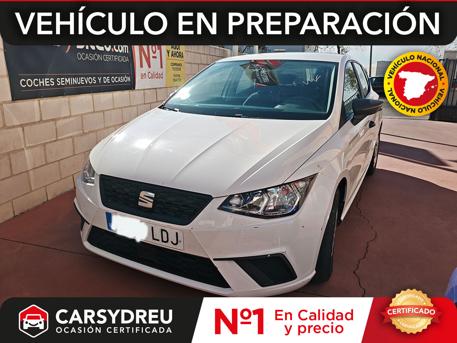 SEAT Ibiza (1.0 MPI 59kW (80CV) Reference Business) en Madrid