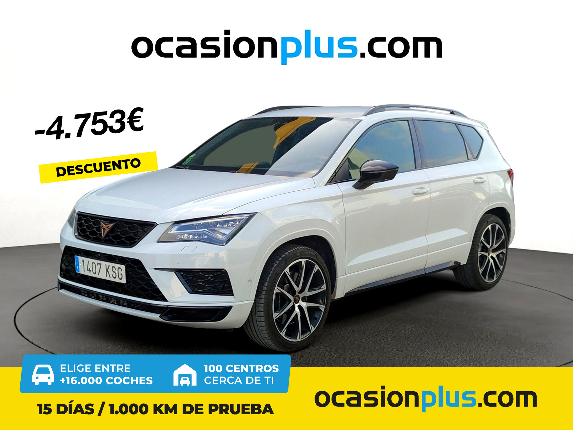 CUPRA Ateca (2.0 TSI S&S 4Drive DSG 221 kW (300 CV)) en Madrid