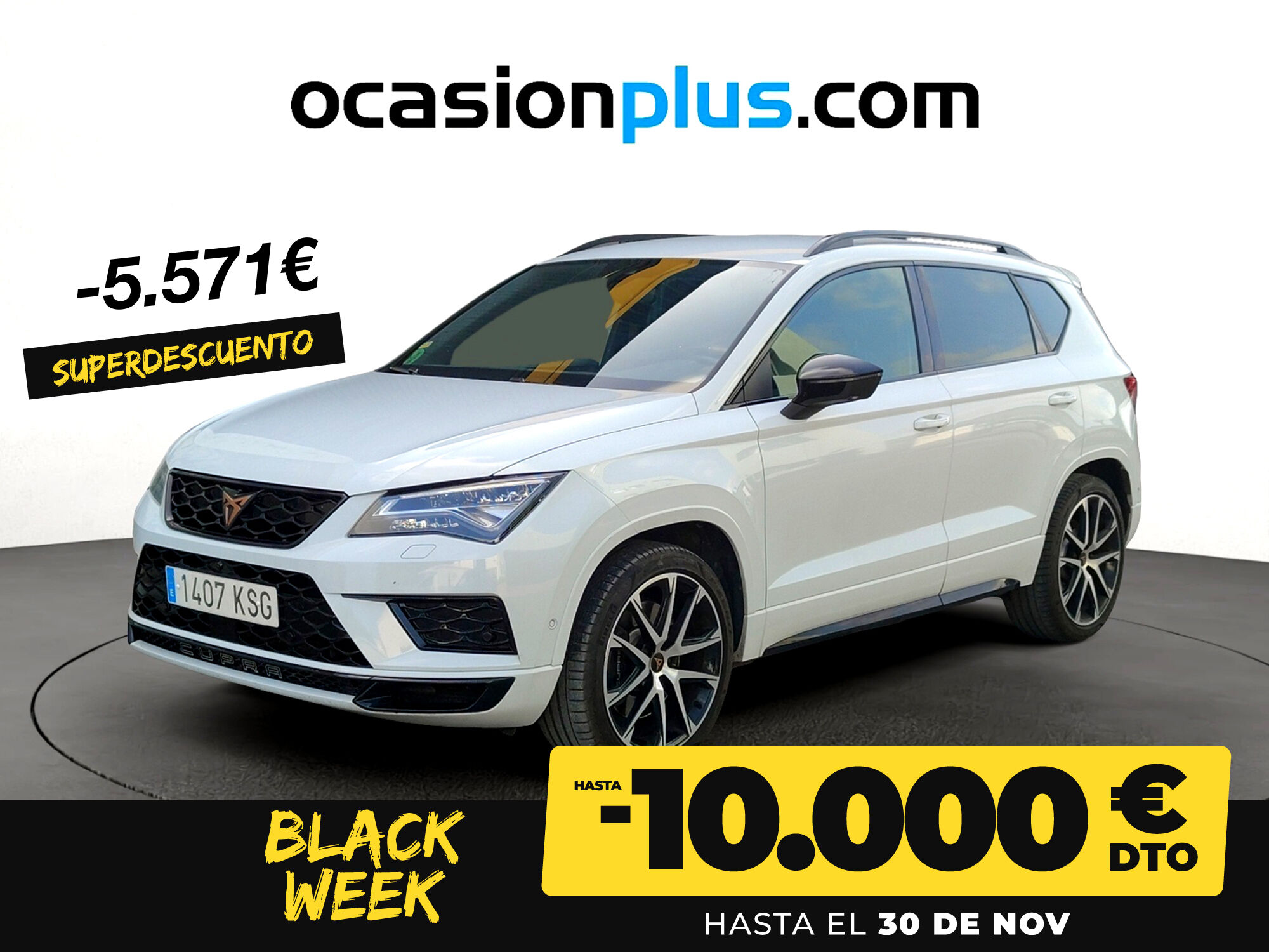 CUPRA Ateca (2.0 TSI S&S 4Drive DSG 221 kW (300 CV)) en Madrid