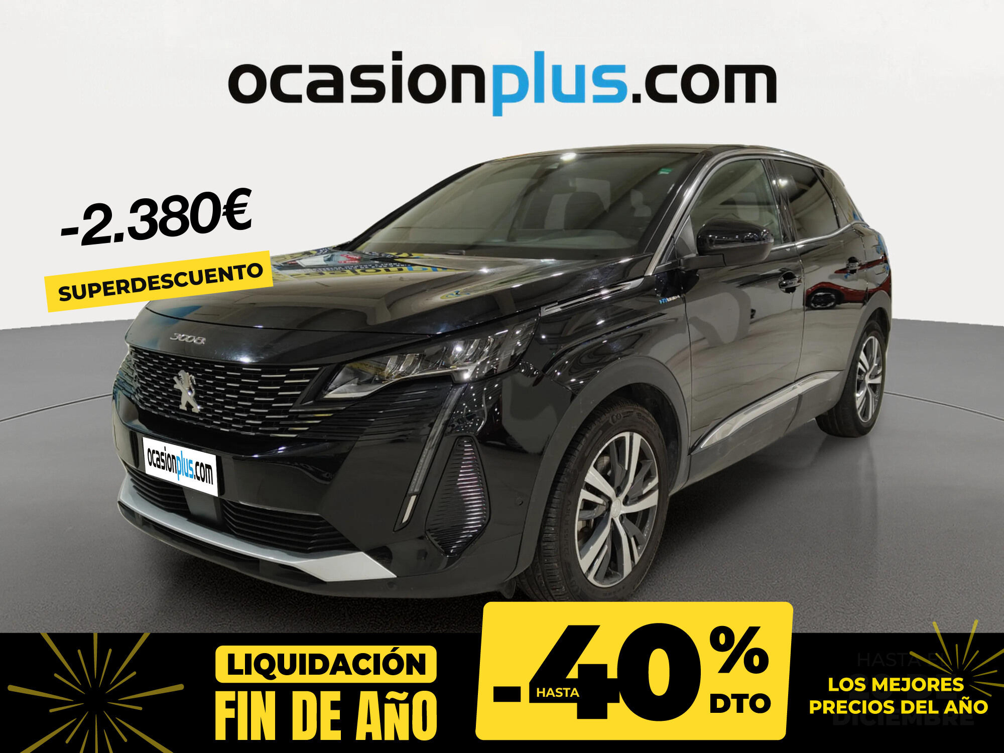 PEUGEOT 3008 (Hybrid 300 Allure Pack e-EAT8 221 kW (300 CV)) en Madrid