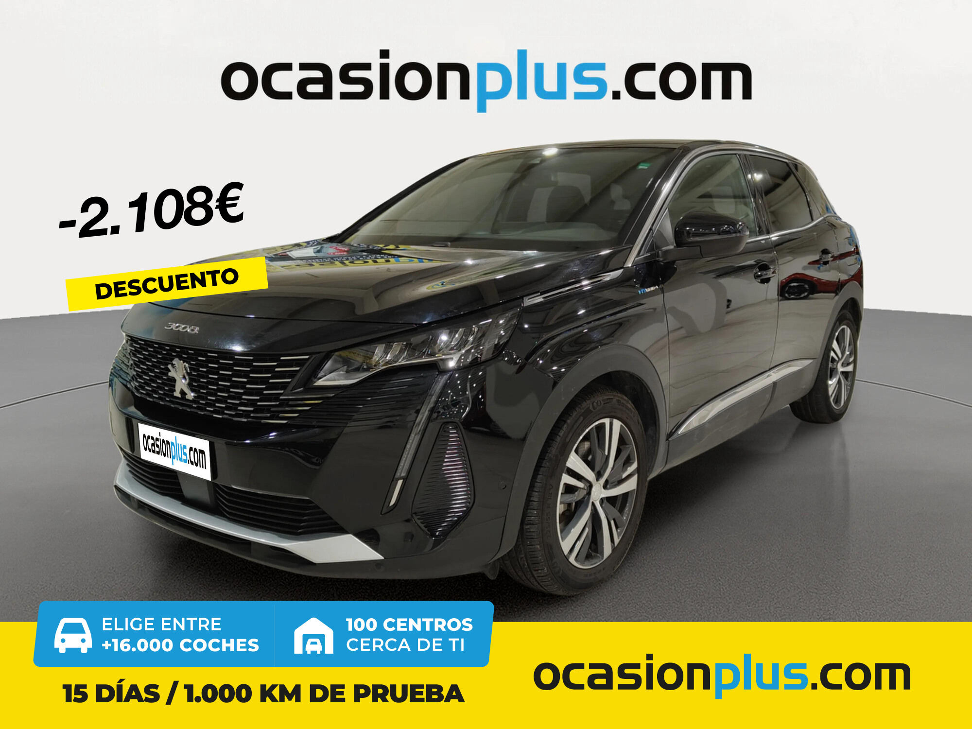 PEUGEOT 3008 (Hybrid 300 Allure Pack e-EAT8 221 kW (300 CV)) en Madrid