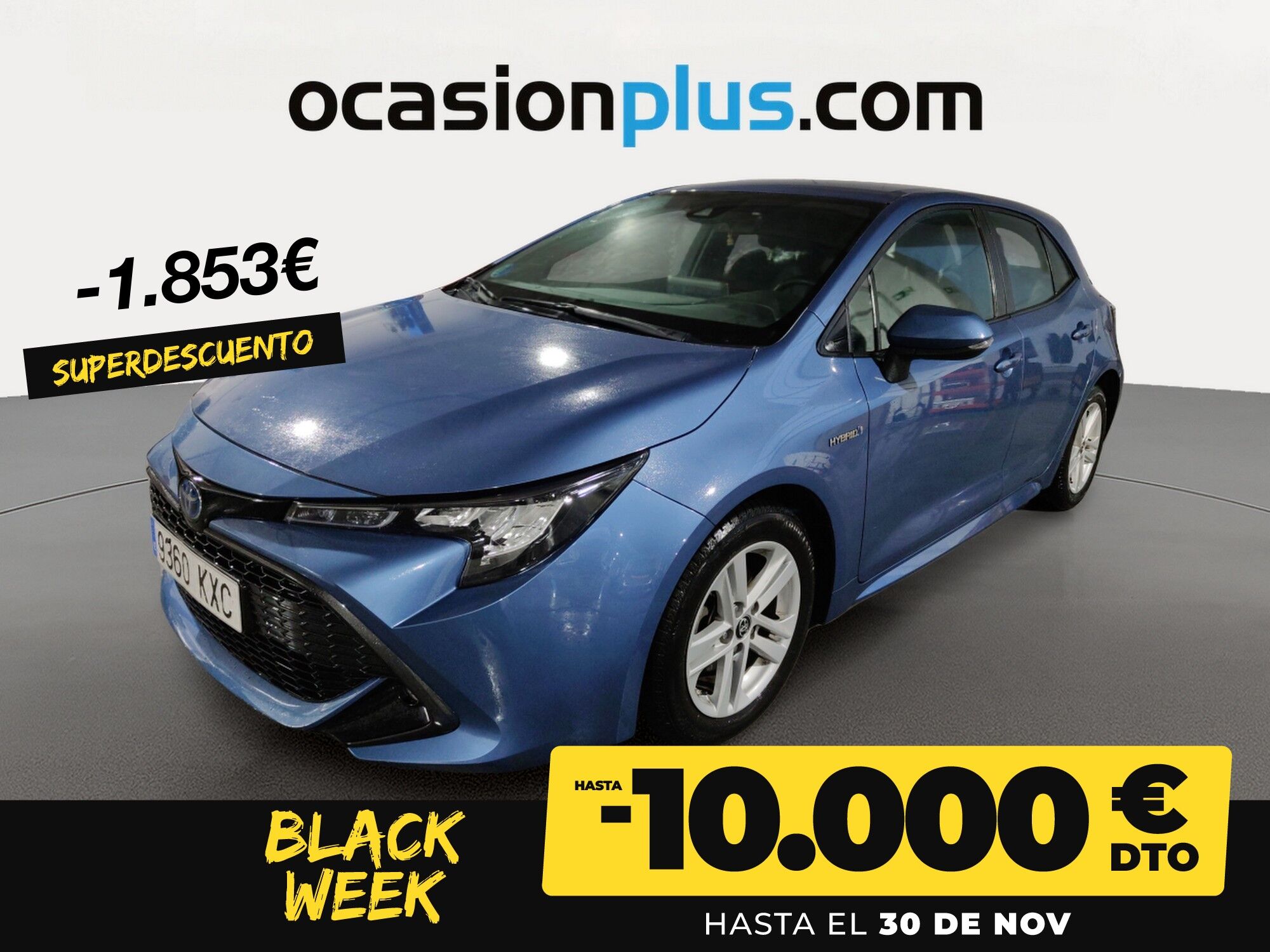 TOYOTA Corolla (125H Active E-CVT 90 kW (122 CV)) en Madrid