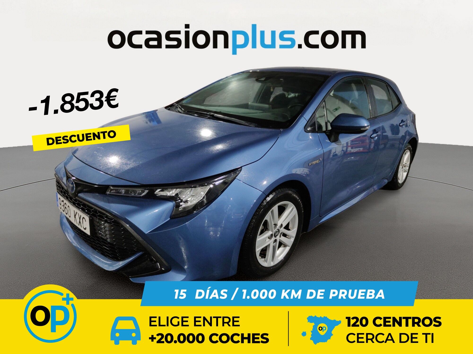 TOYOTA Corolla (125H Active E-CVT 90 kW (122 CV)) en Madrid