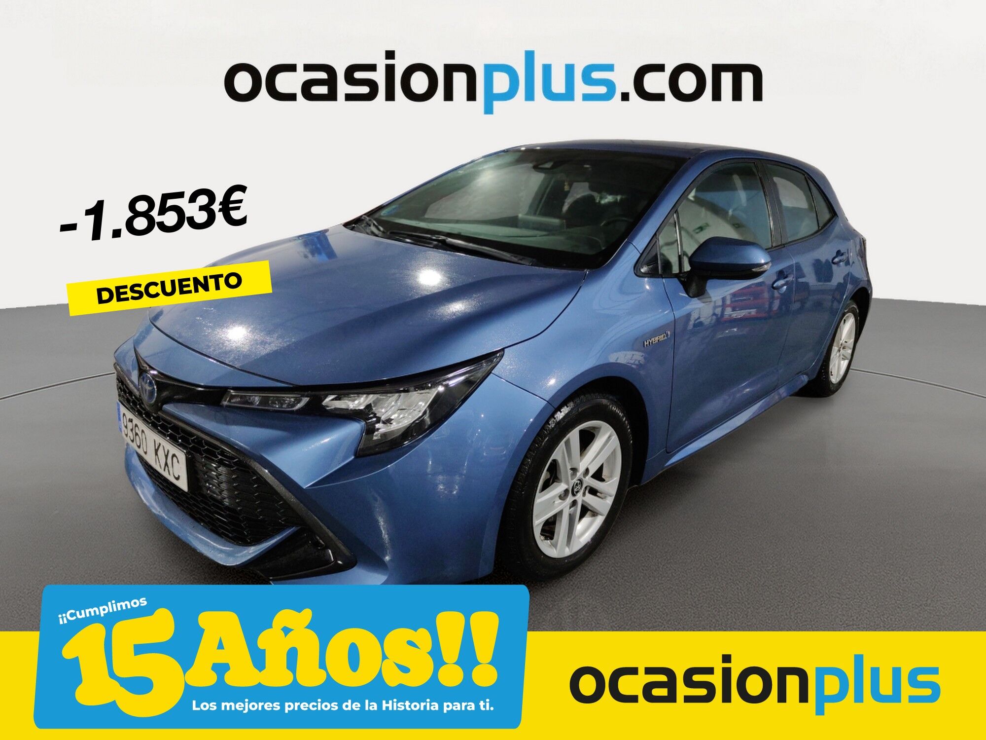 TOYOTA Corolla (125H Active E-CVT 90 kW (122 CV)) en Madrid