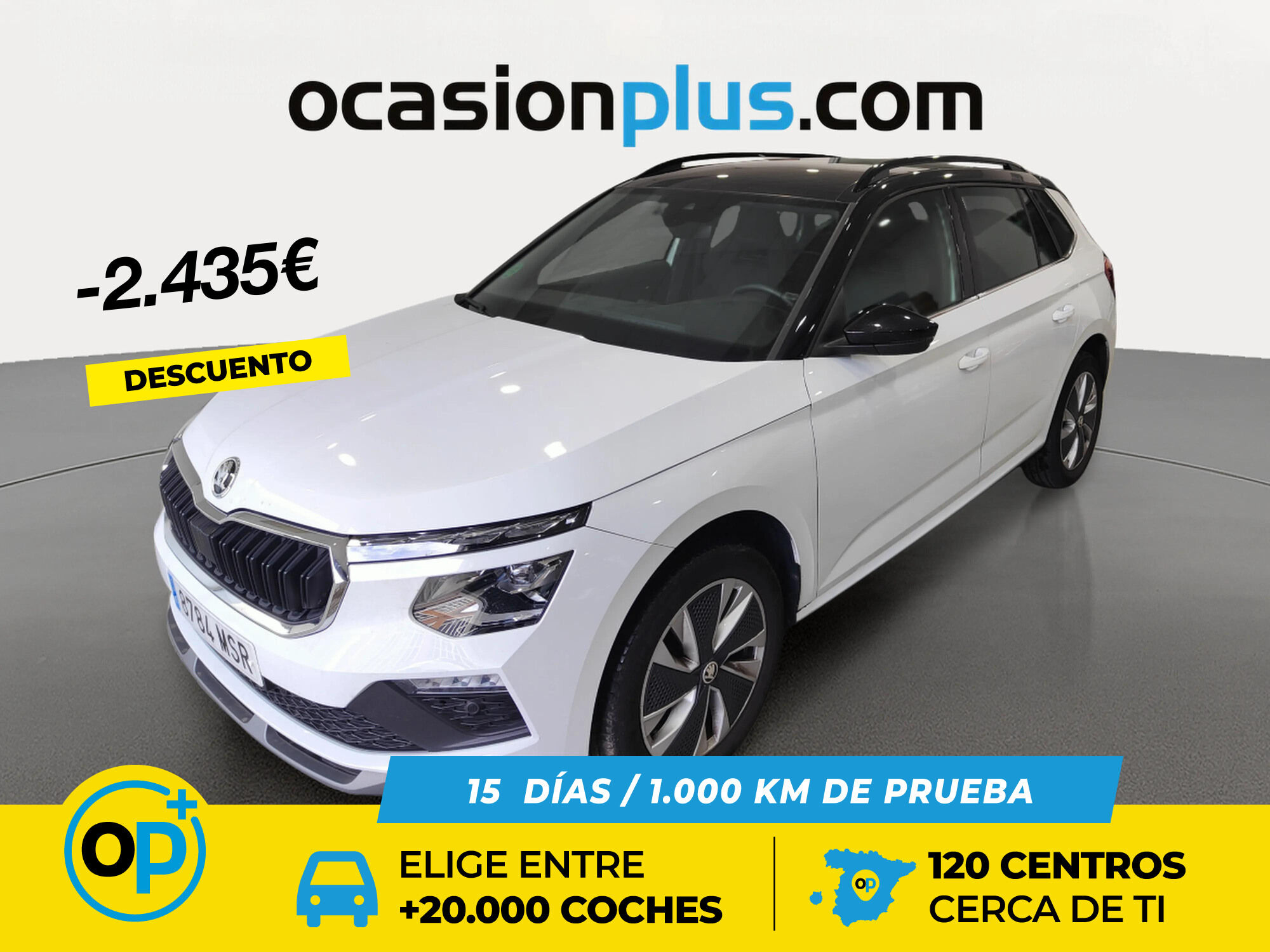 SKODA Kamiq (1.5 TSI Design DSG 110 kW (150 CV)) en Madrid