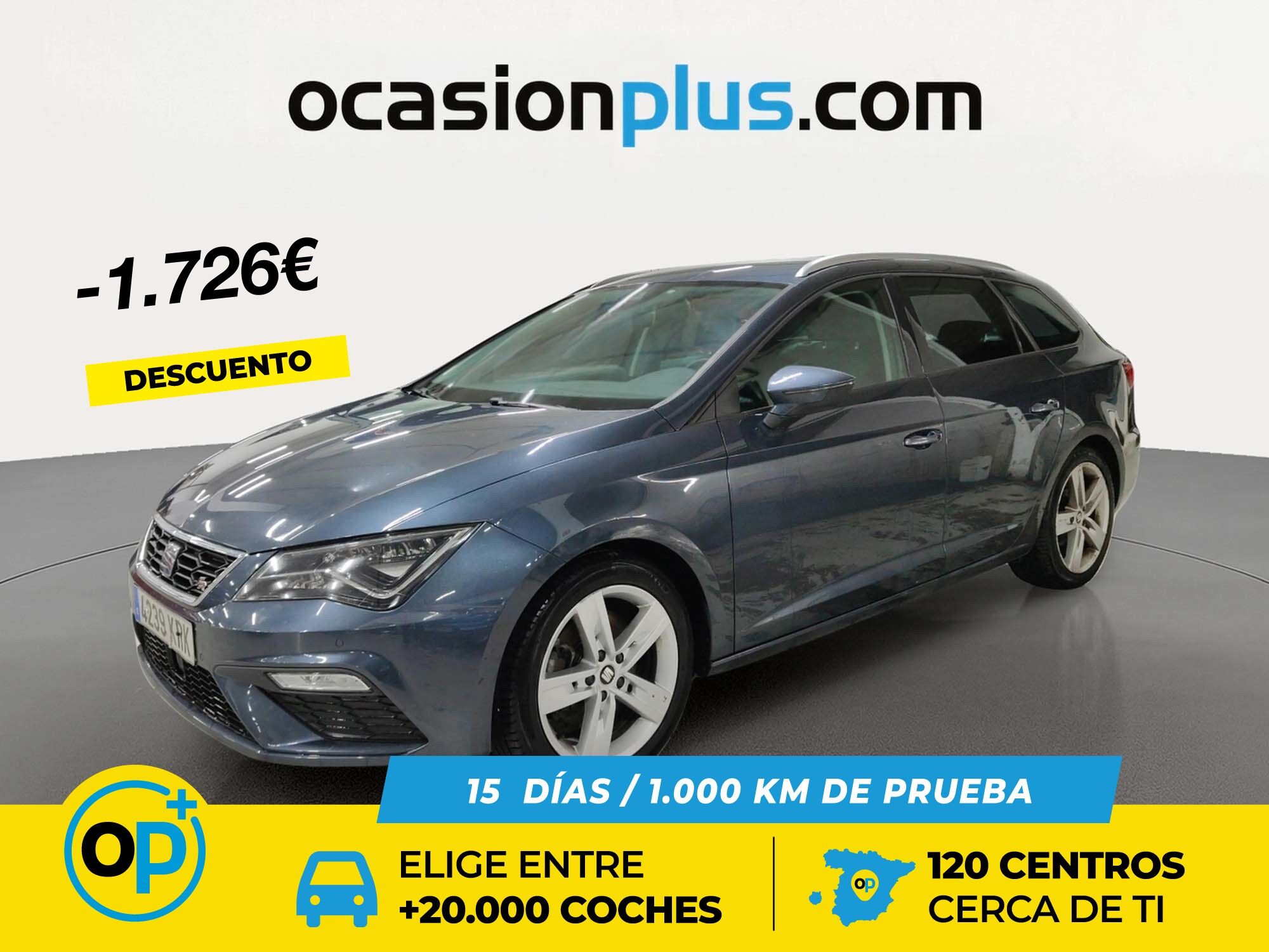 SEAT León (1.5 EcoTSI S&S FR DSG 110 kW (150 CV)) en Madrid