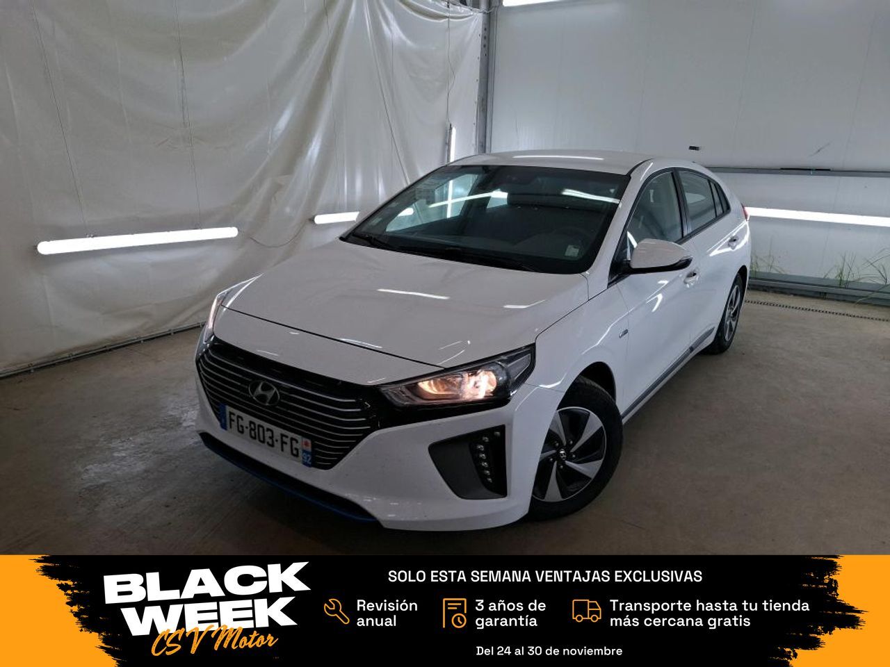 HYUNDAI Ioniq (1.6 GDI HEV Klass DCT) en Madrid