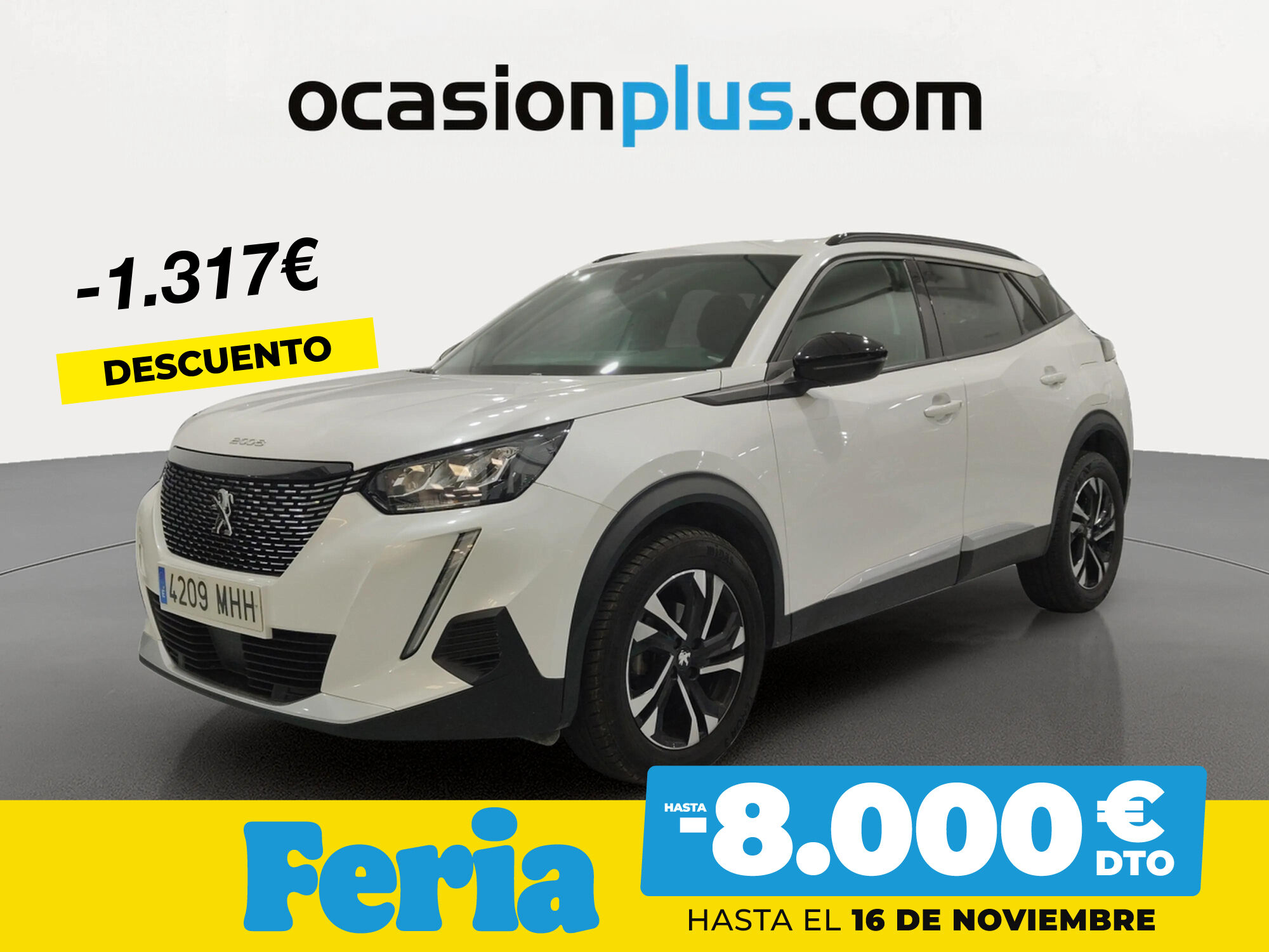 PEUGEOT 2008 (PureTech 100 S&S Allure 75 kW (100 CV)) en Madrid