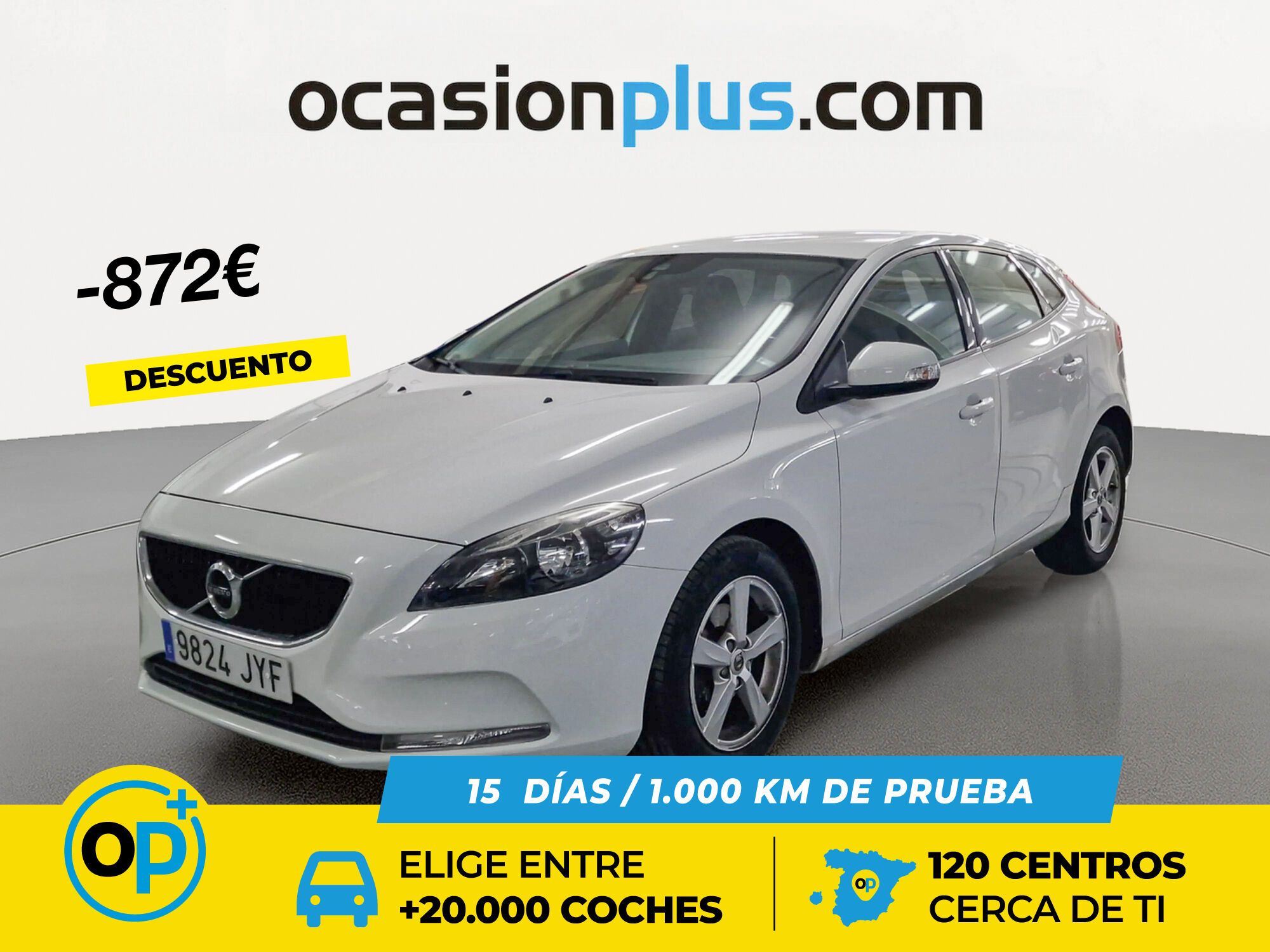 VOLVO V40 (D2 Kinetic 88 kW (120 CV)) en Madrid