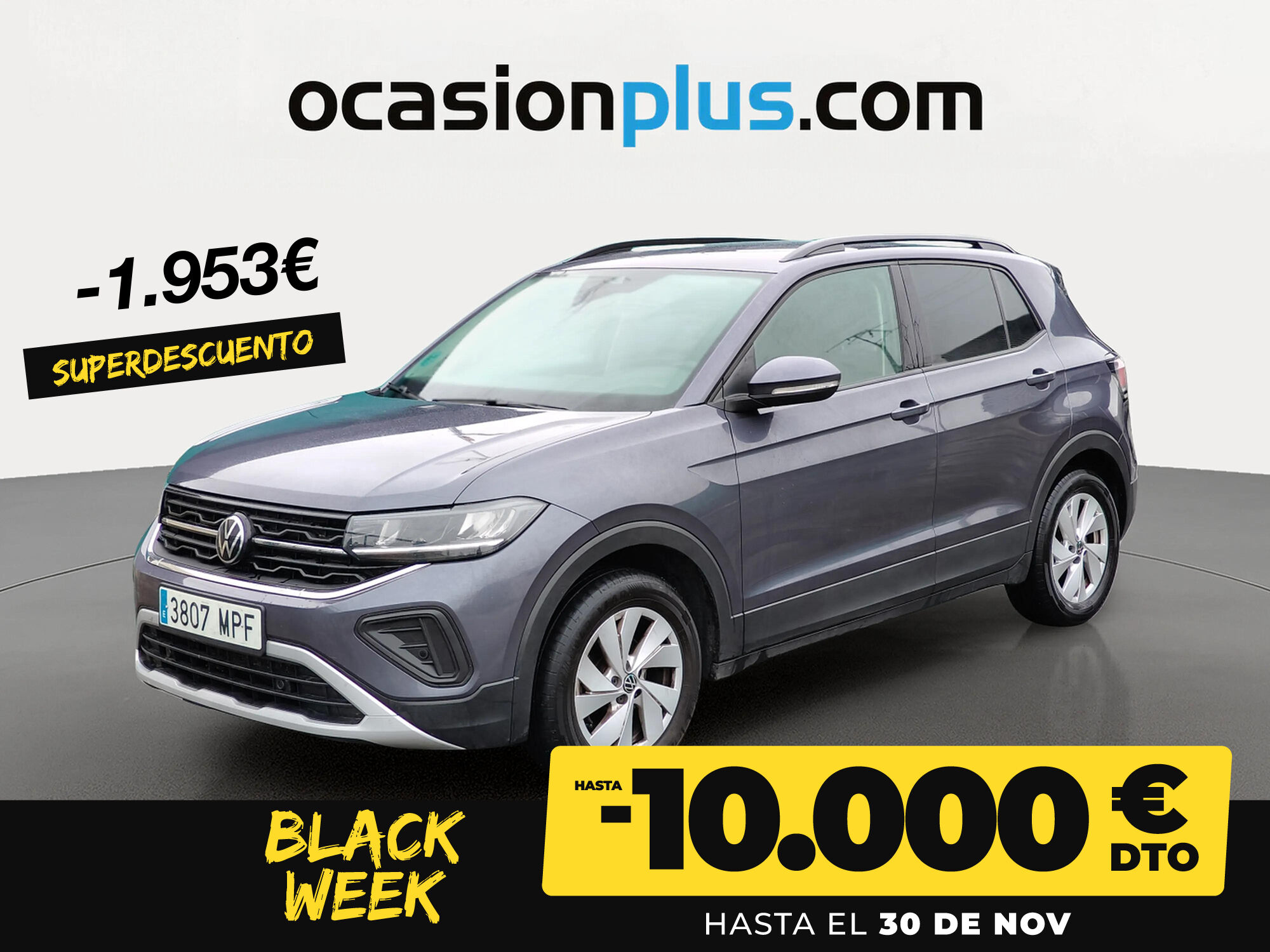 VOLKSWAGEN T-Cross (Life 1.0 TSI 85 kW (116 CV) DSG) en Madrid