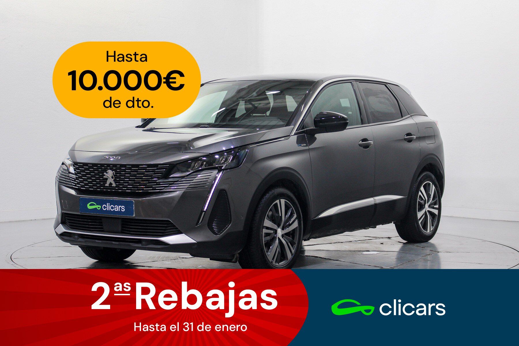 PEUGEOT 3008 (3008 HYB PHEV 225 Allure Pack e-EAT8) en Madrid
