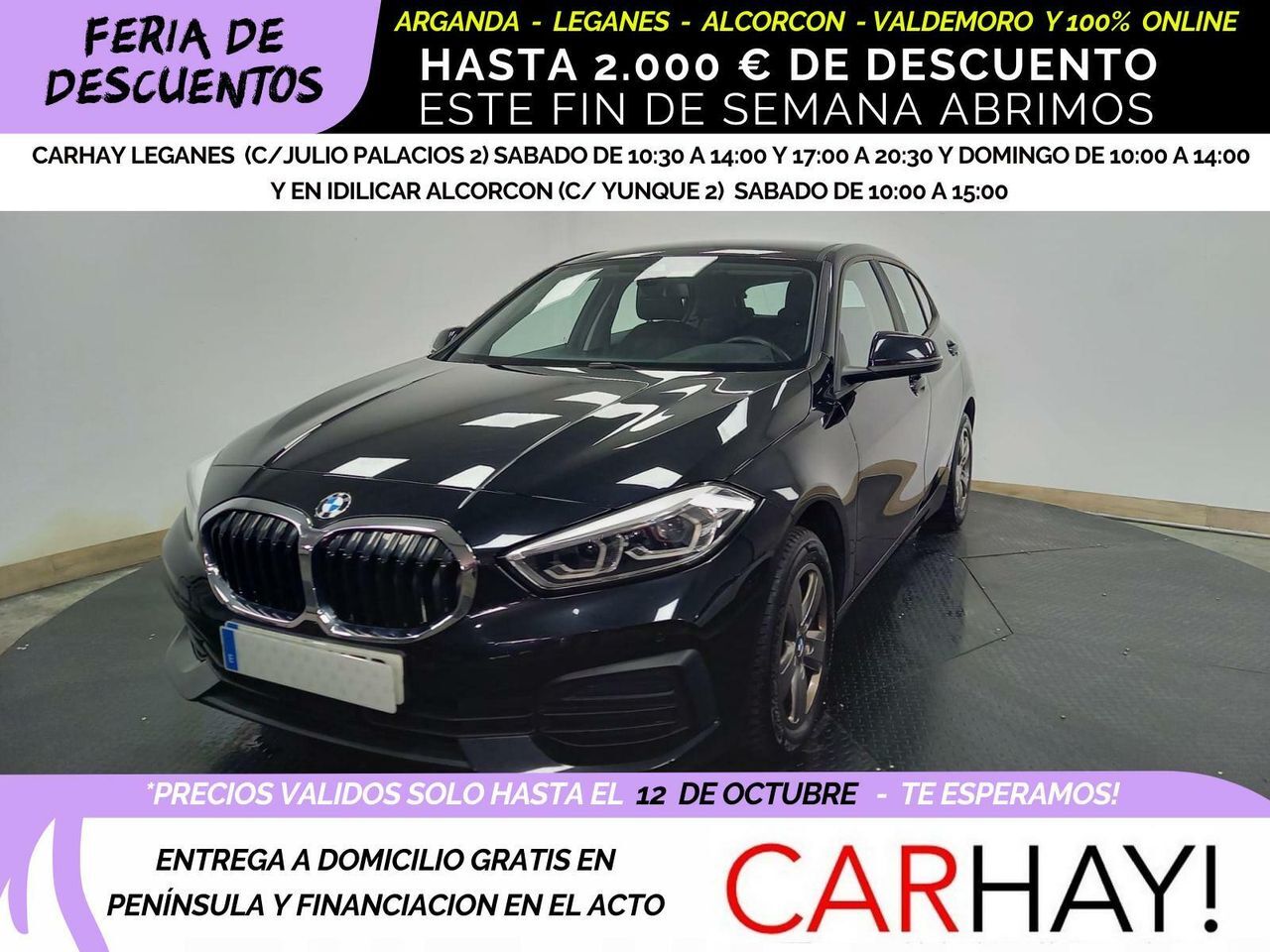 BMW Serie 1 (116 d AdBlue Model Advantage Business) en Madrid