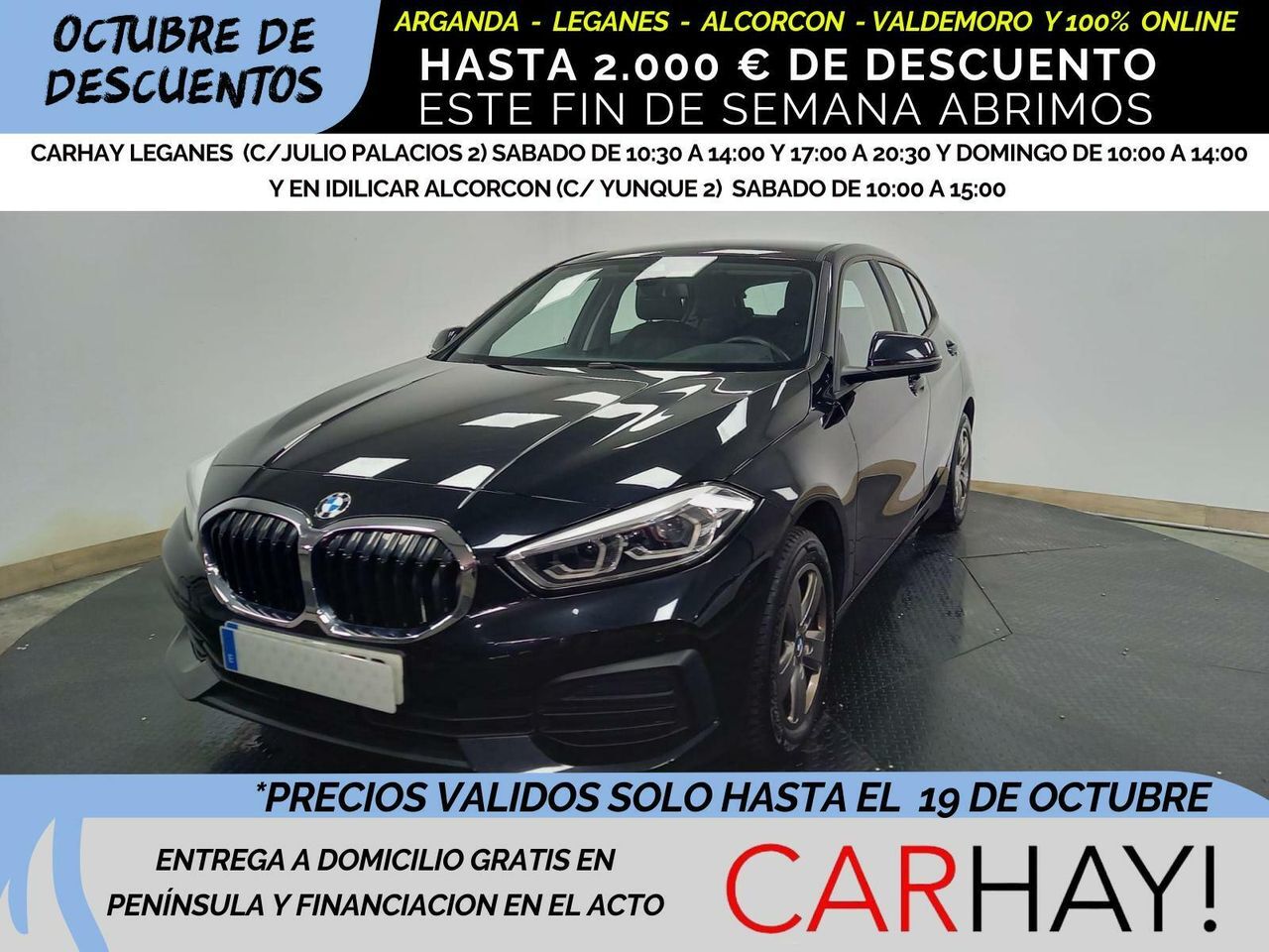 BMW Serie 1 (116 d AdBlue Model Advantage Business) en Madrid