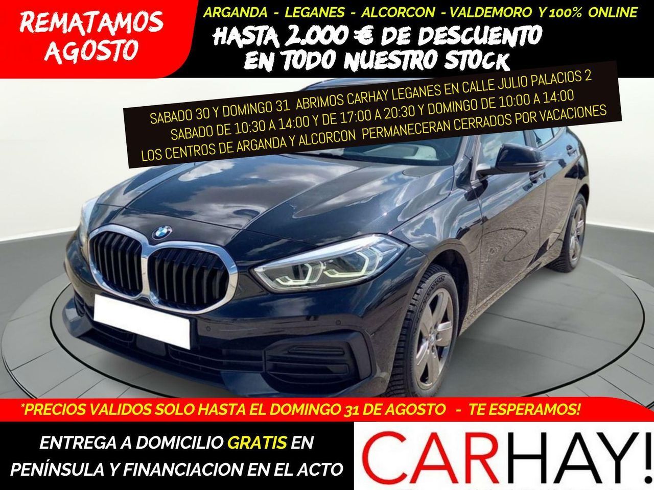 BMW Serie 1 (116 d AdBlue Model Advantage Business) en Madrid