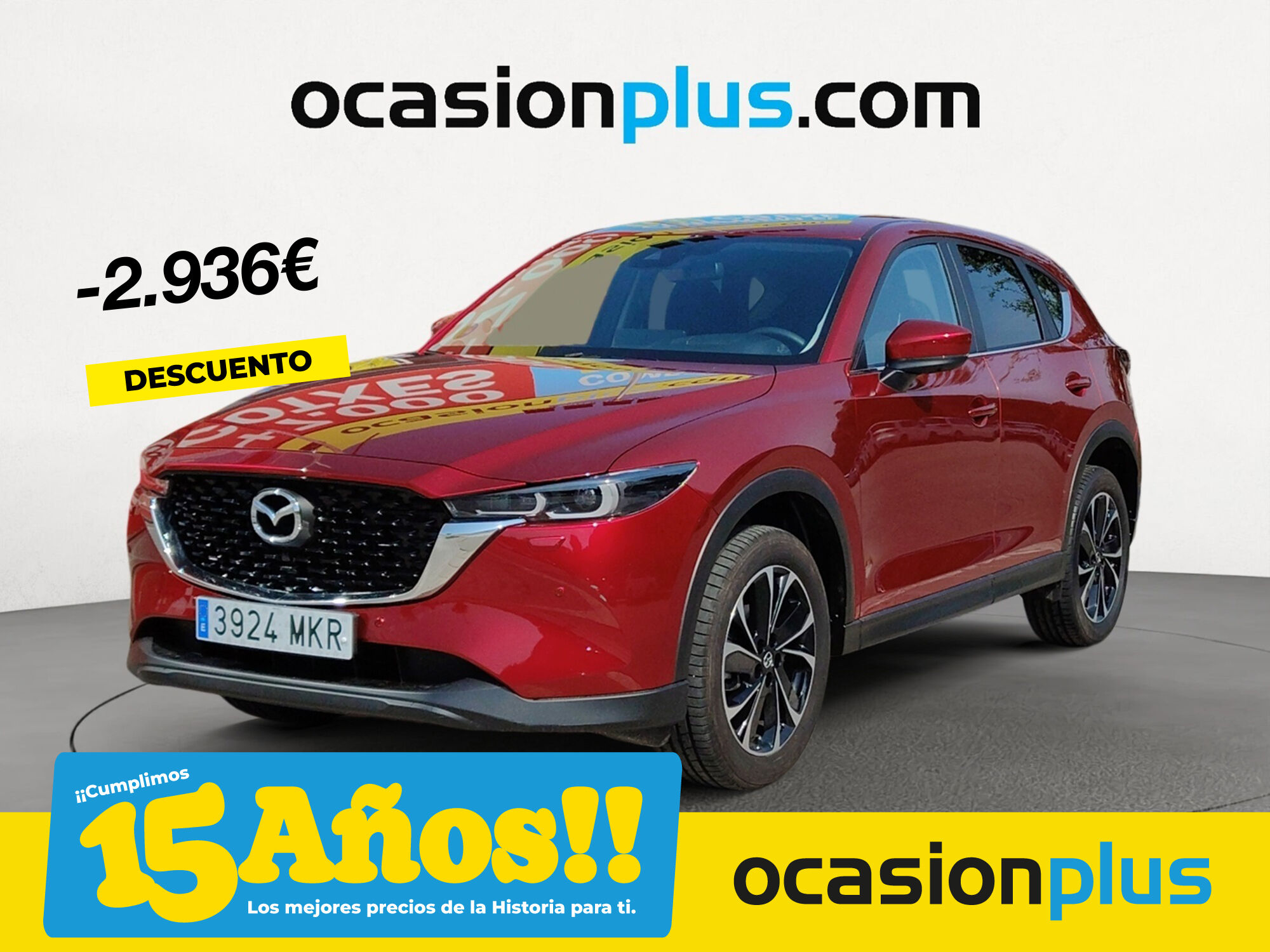 MAZDA CX-5 (2.0 E-SKYACTIV-G MHEV Advantage 121 kW (165 CV)) en Madrid