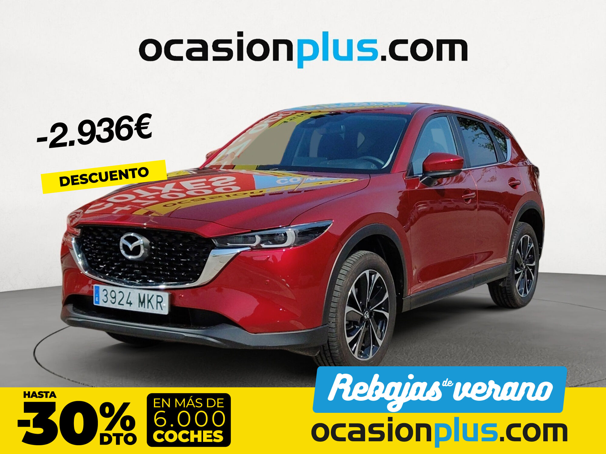MAZDA CX-5 (2.0 E-SKYACTIV-G MHEV Advantage 121 kW (165 CV)) en Madrid