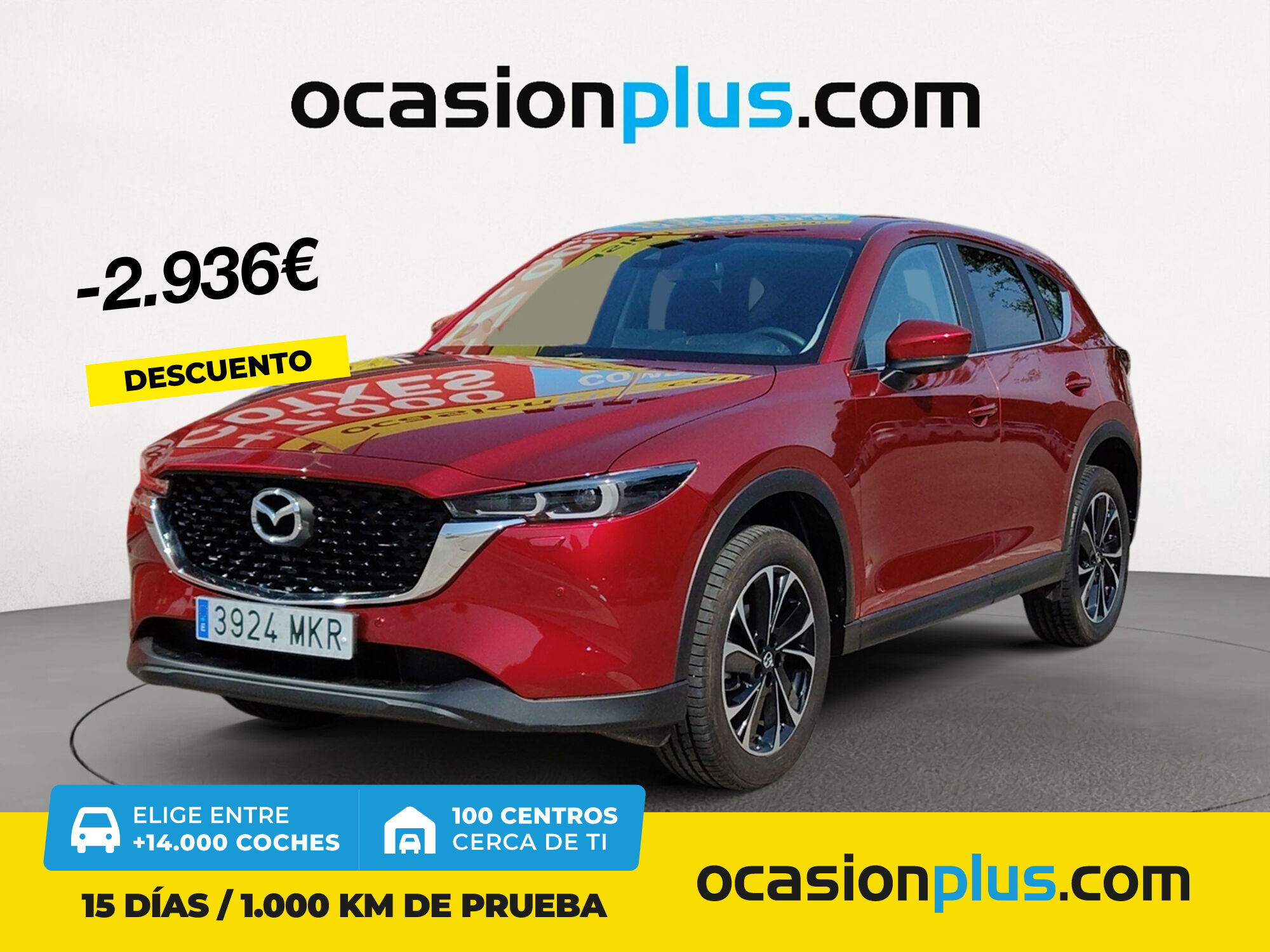 MAZDA CX-5 (2.0 E-SKYACTIV-G MHEV Advantage 121 kW (165 CV)) en Madrid