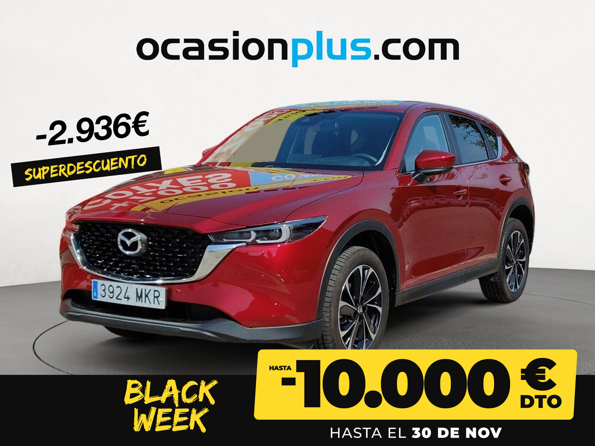 MAZDA CX-5 (2.0 E-SKYACTIV-G MHEV Advantage 121 kW (165 CV)) en Madrid