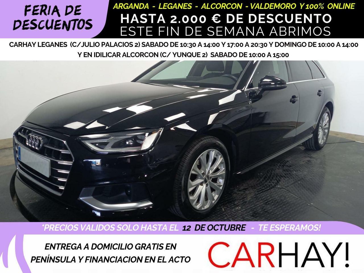 AUDI A4 (AVANT 35 TDI MILD HYBRID 2.0 TDI 163 CV) en Madrid