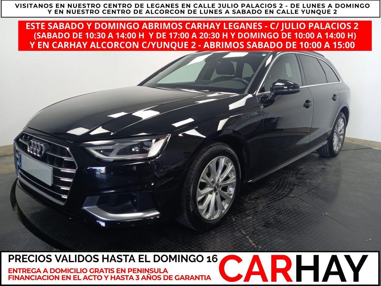 AUDI A4 (AVANT 35 TDI MILD HYBRID 2.0 TDI 163 CV) en Madrid
