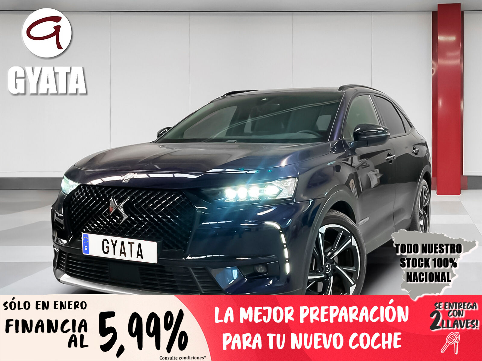 DS DS7 (E-Tense 300 Louvre 4WD Auto 221 kW (300 CV)) en Madrid