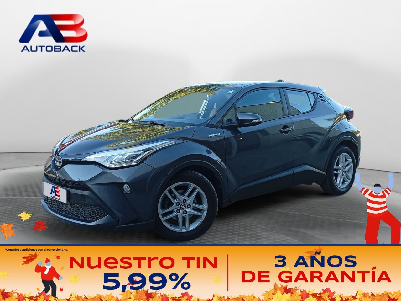 TOYOTA C-HR (1.8 125H Advance) en Madrid
