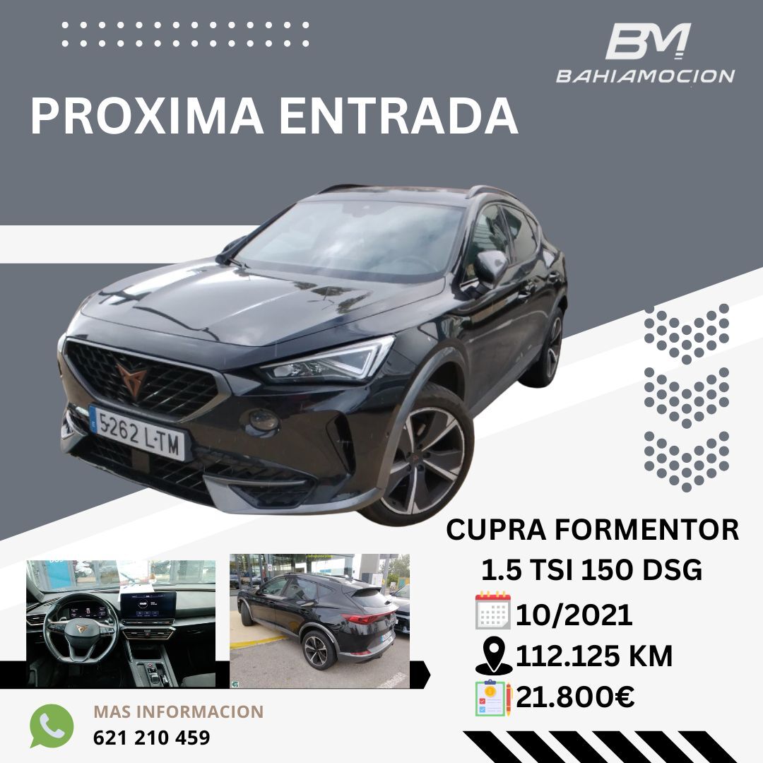 CUPRA Formentor (1.5 TSI 150 DSG) en Cádiz