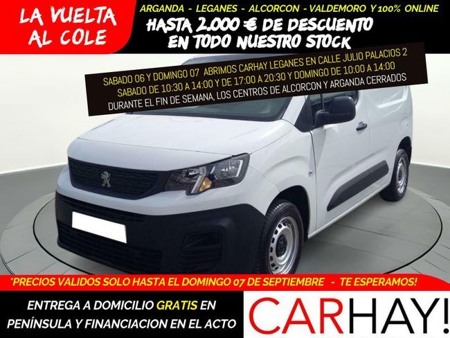 PEUGEOT Partner (PRO STANDARD 600KG BLUE HDi 73 KW FURGÓN) en Madrid