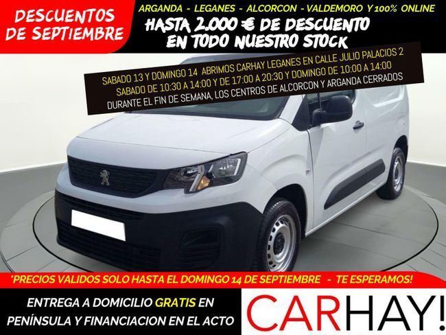 PEUGEOT Partner (PRO STANDARD 600KG BLUE HDi 73 KW FURGÓN) en Madrid