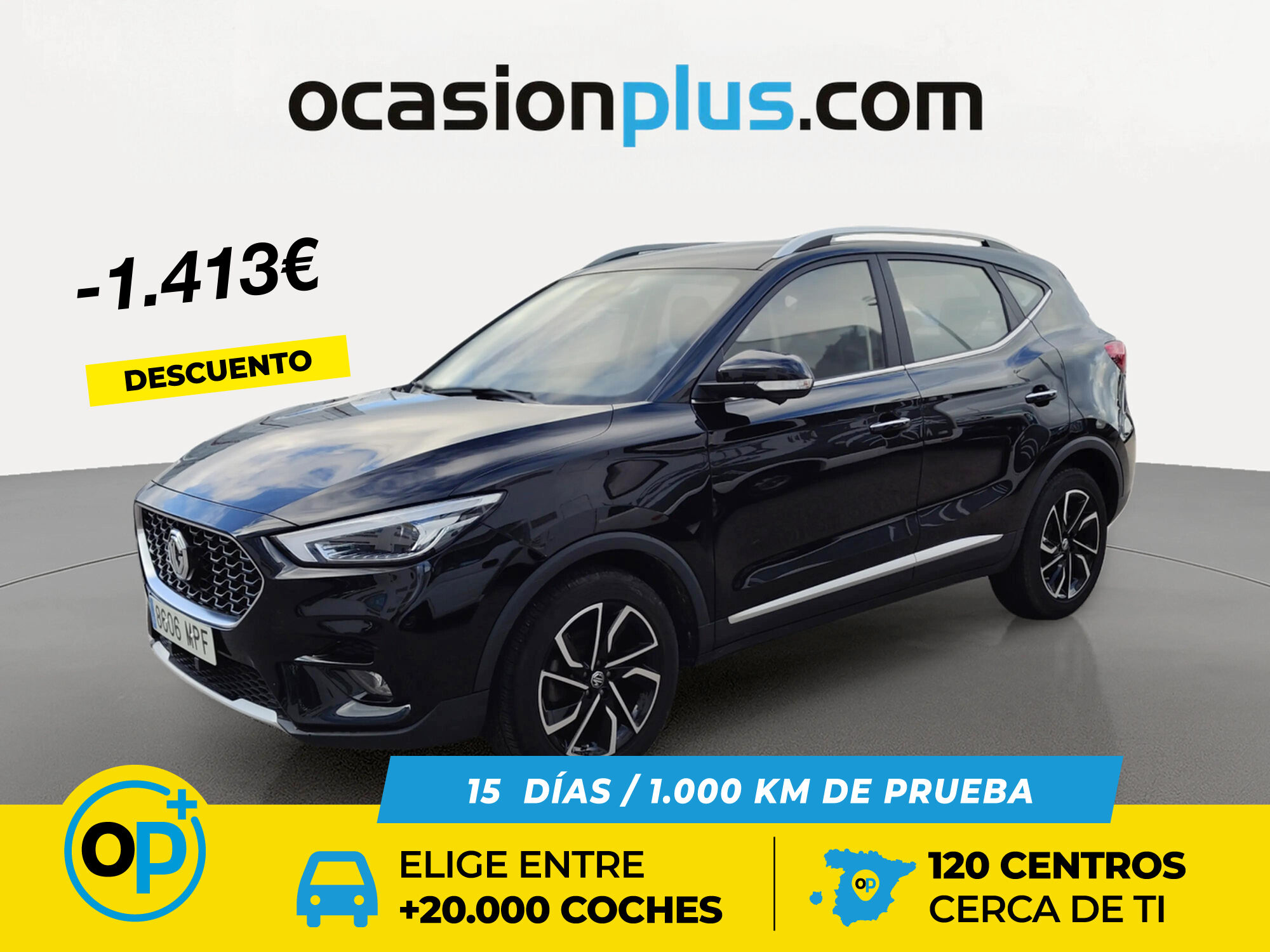 MG ZS (1.5 Luxury 78 kW (106 CV)) en Madrid