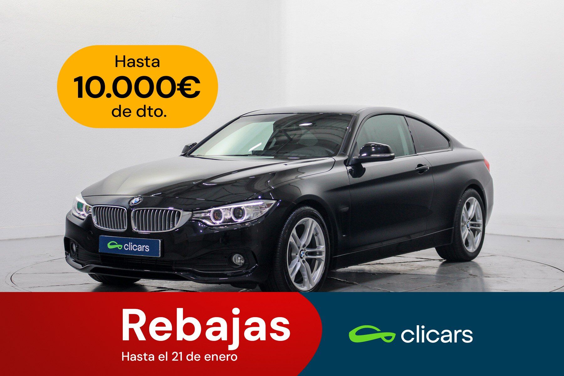 BMW Serie 4 (420dA Coupé) en Madrid