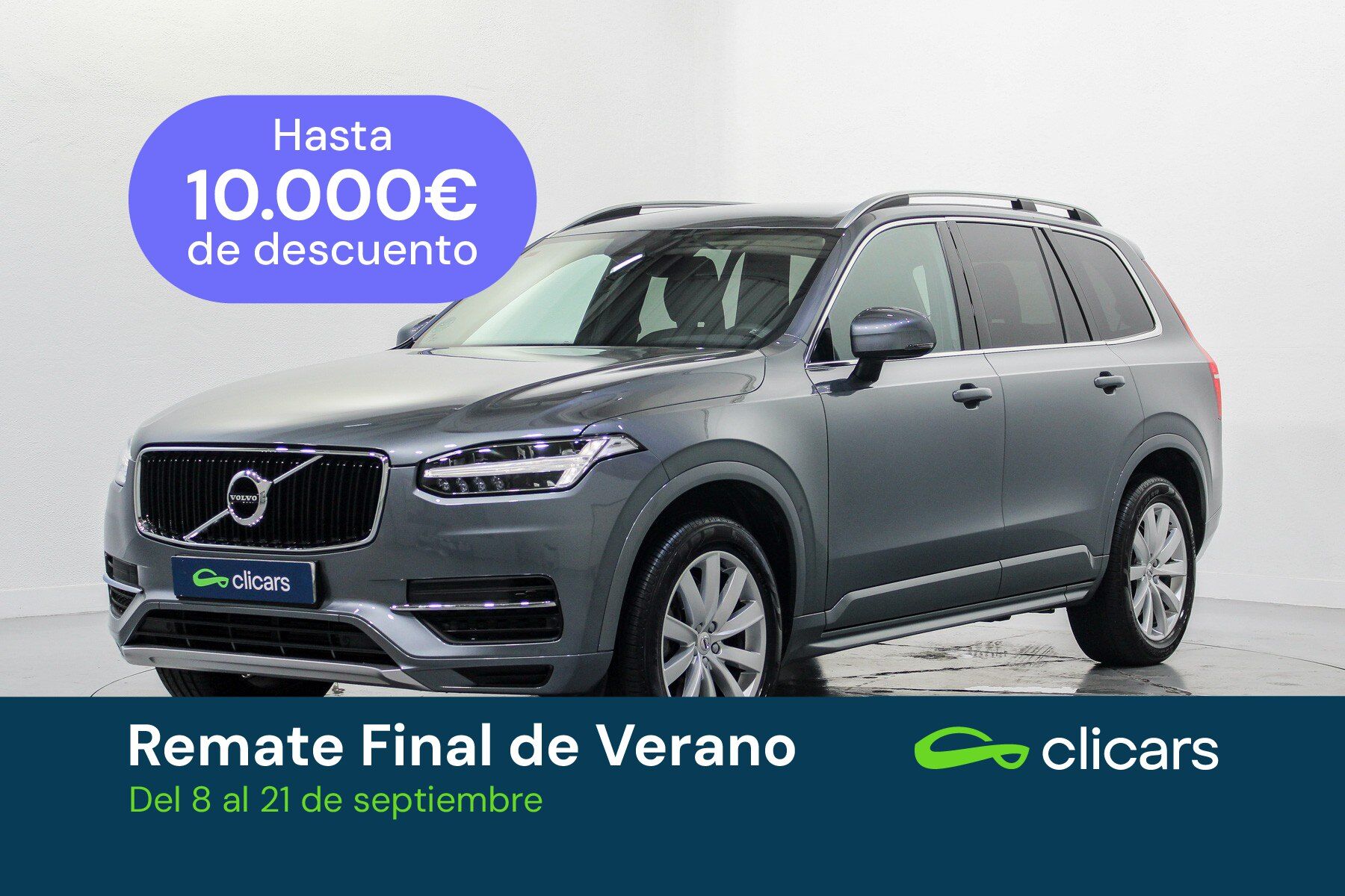 VOLVO XC90 (XC90 D5 Momentum 7pl. AWD 235 Aut.) en Madrid