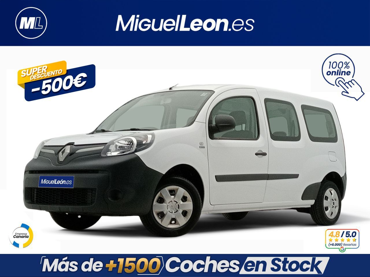 RENAULT Kangoo (Express 44KW) en Palmas, Las