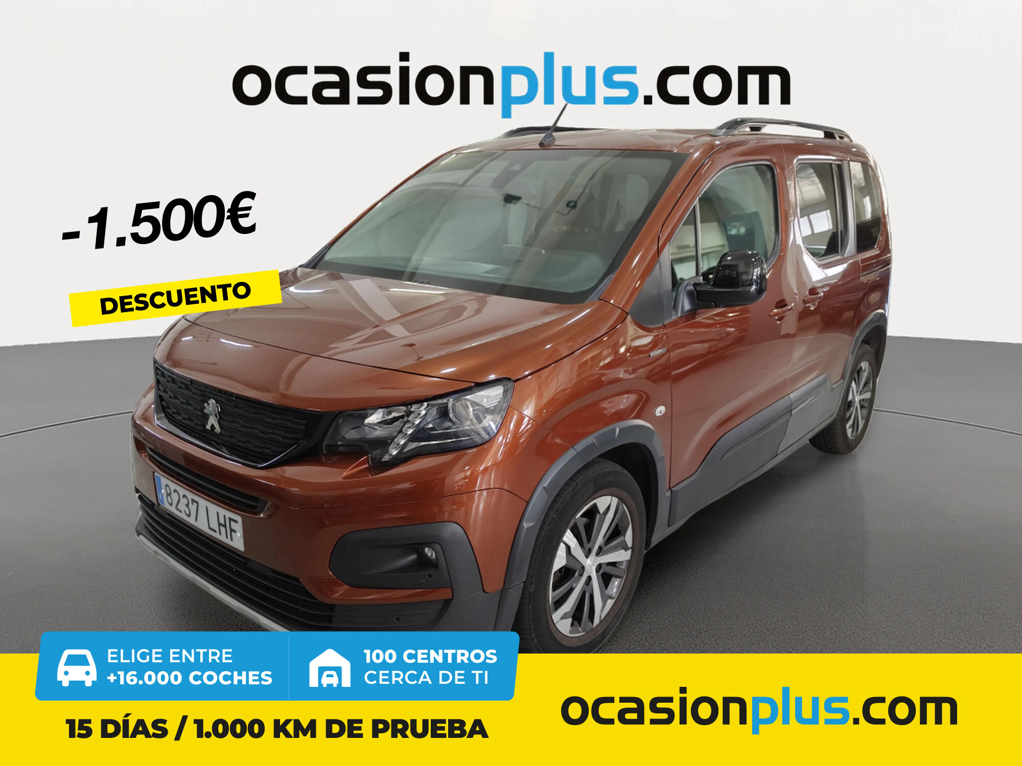 PEUGEOT Rifter (BlueHDi 100 GT Line Standard 73 kW (100 CV)) en Madrid