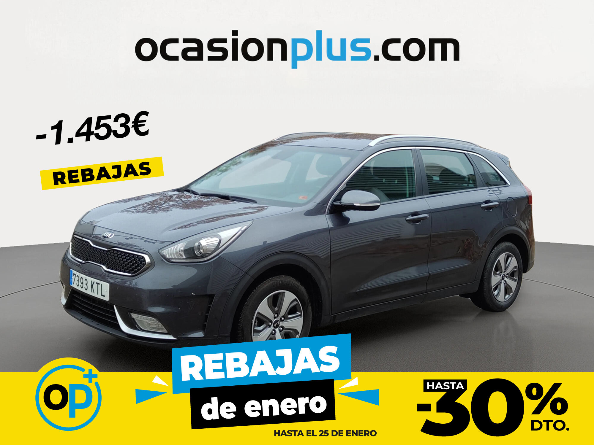 KIA Niro (1.6 GDi HEV Híbrido Drive 104 kW (141 CV)) en Madrid