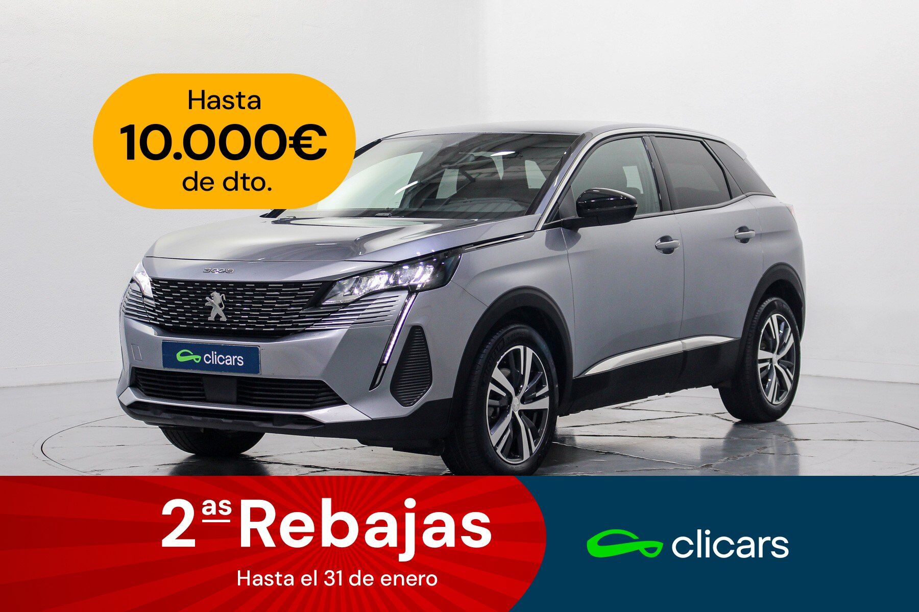 PEUGEOT 3008 (3008 Hybrid 136 Allure Pack eDCS6) en Madrid