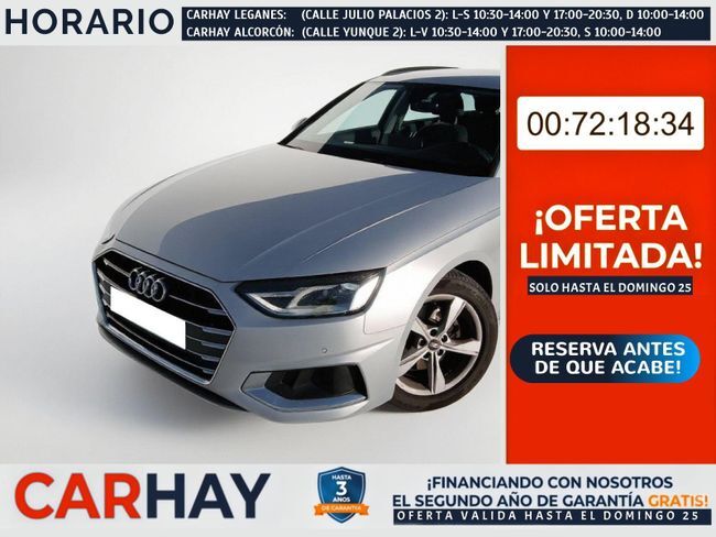 AUDI A4 (Avant Advanced 35 TDI 120kW S tronic) en Madrid