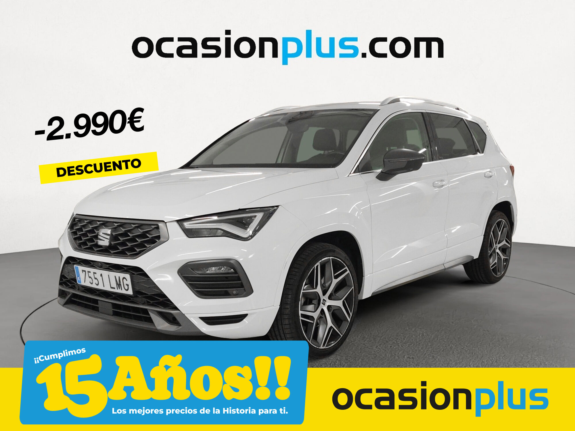 SEAT Ateca (1.5 TSI S&S FR Go 110 kW (150 CV)) en Madrid