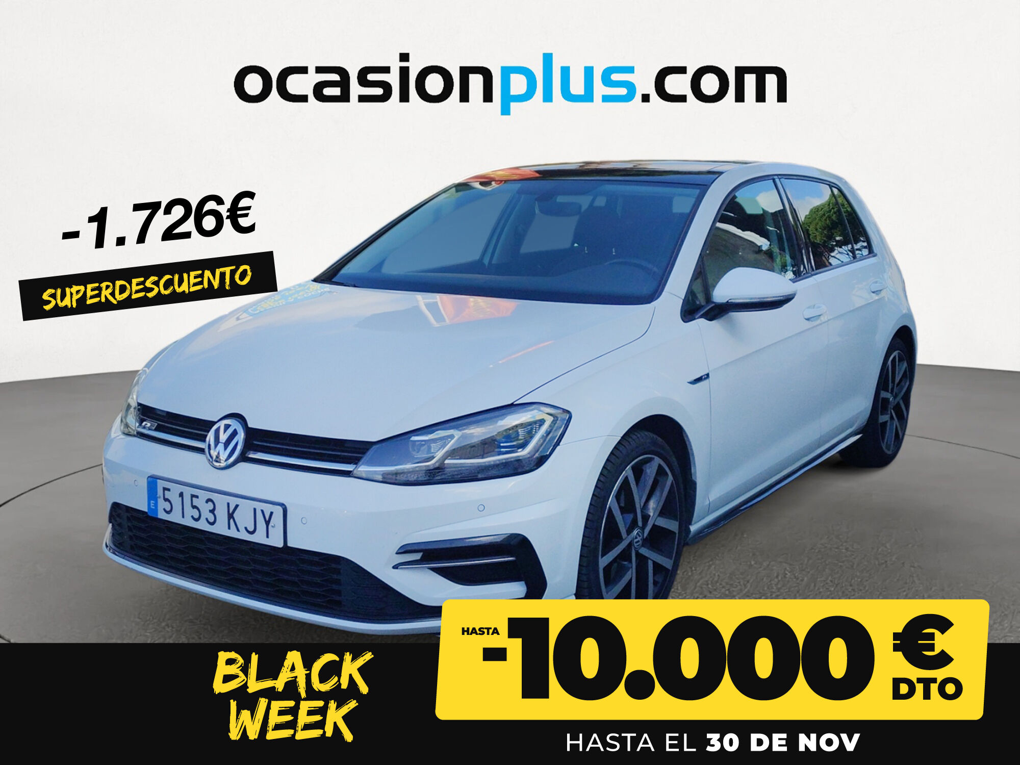 VOLKSWAGEN Golf (Sport 1.6 TDI 85 kW (115 CV)) en Madrid