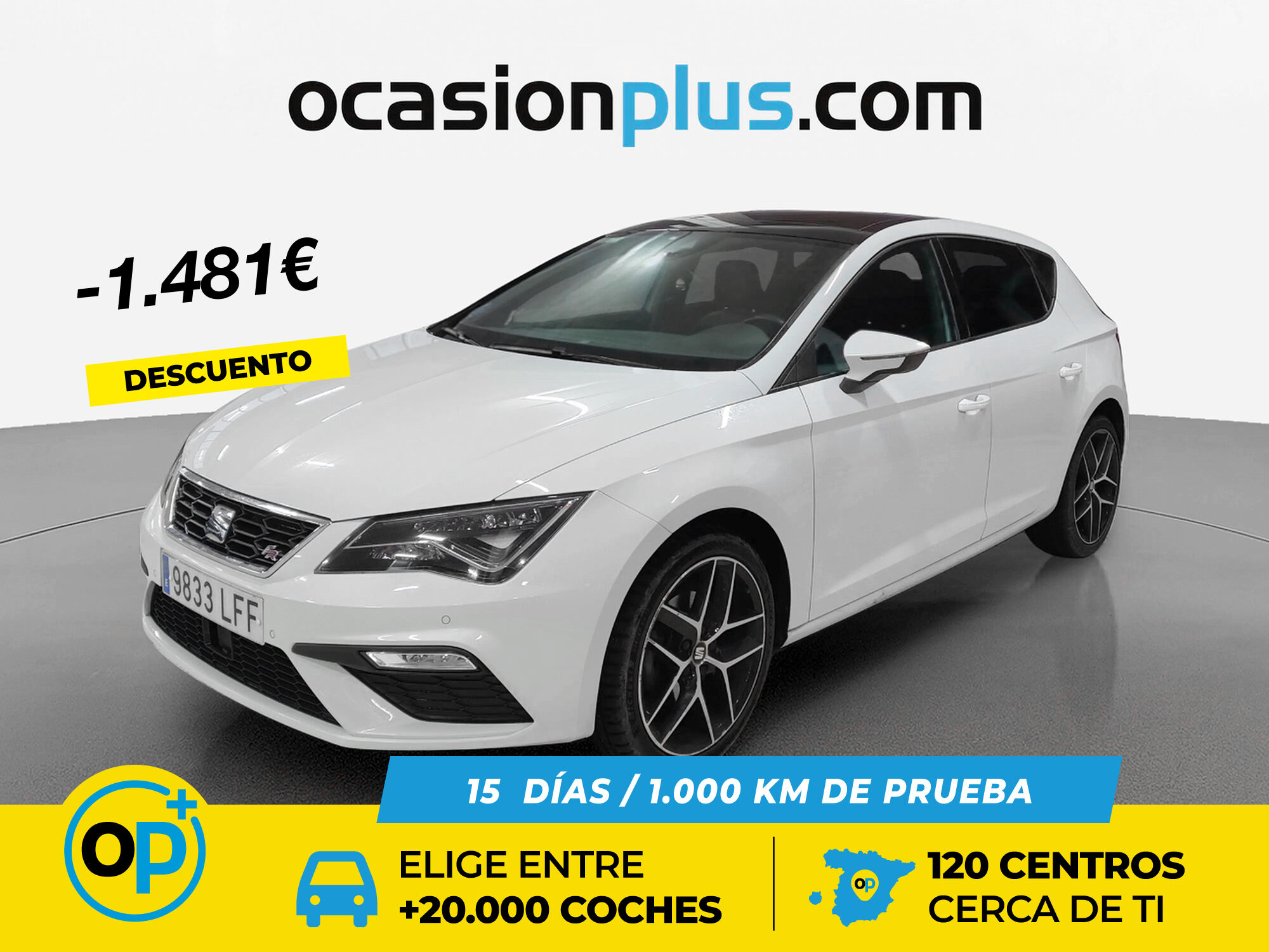 SEAT León (1.5 TGI GNC S&S FR Edition Plus DSG 96 kW (130 CV)) en Madrid
