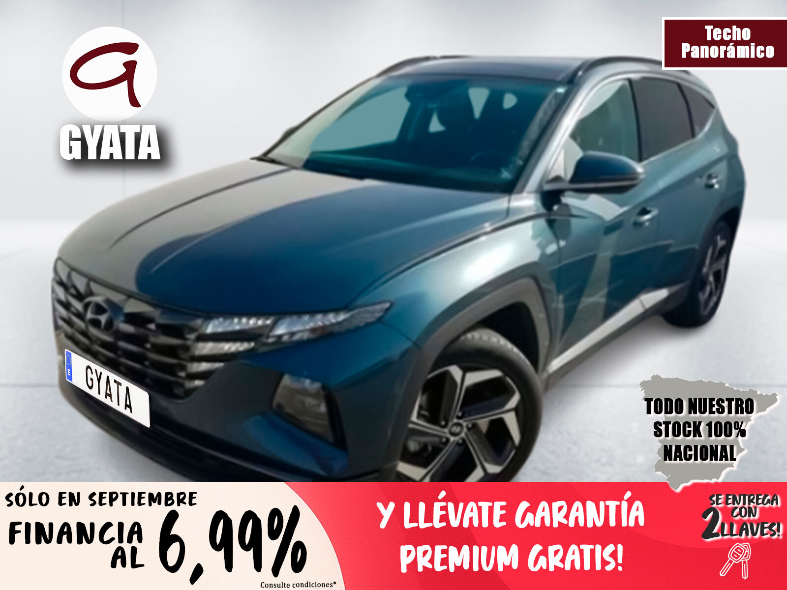 HYUNDAI Tucson (1.6 TGDI PHEV Tecno Sky 4x4 Auto 195 kW (265 CV)) en Madrid
